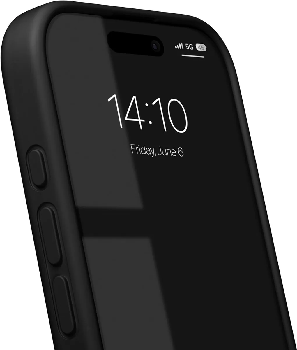 iDeal of Sweden iPhone 17 Silicone Hoes - Zwart - IDSICMS-I2561-01