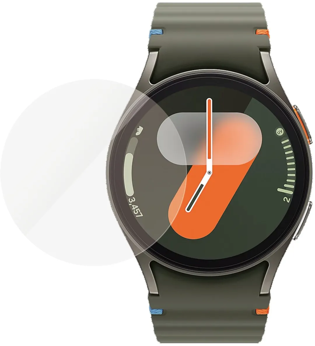 PanzerGlass Powerful Screenprotector Samsung Galaxy Watch 7 40mm - Transparant