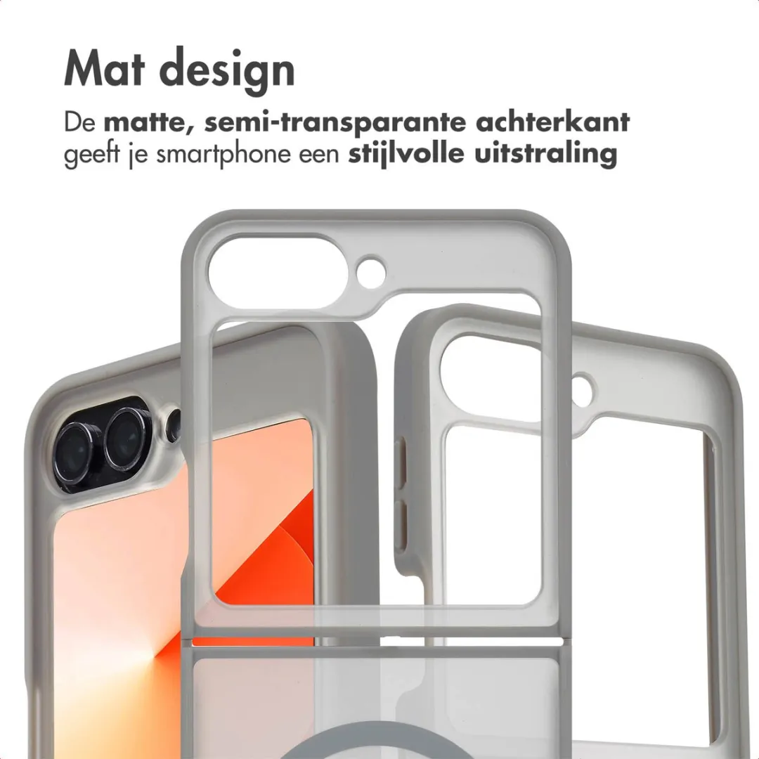 Imoshion Hoesje Samsung Galaxy Z Flip 6 - Grijs