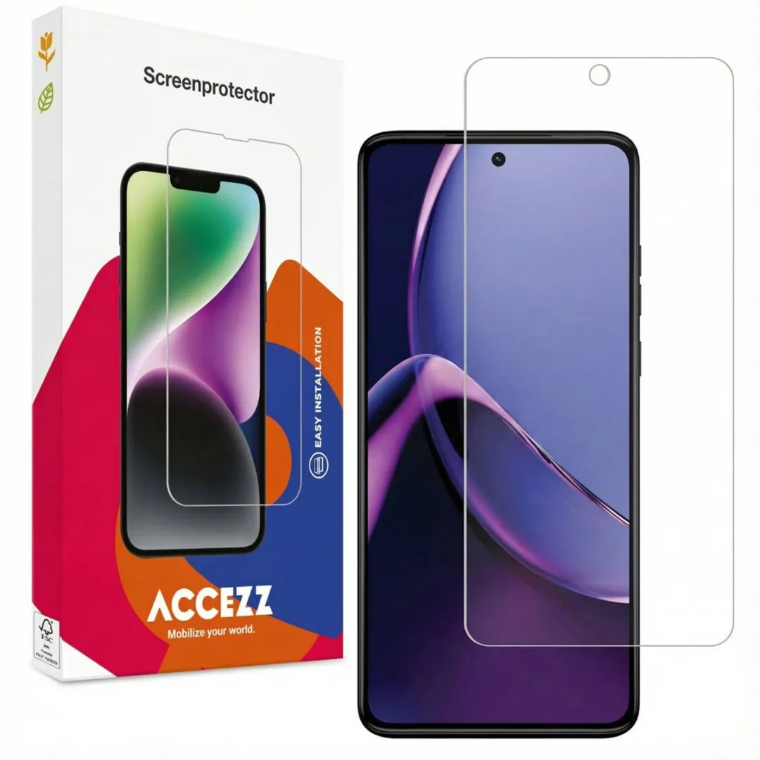 Accezz Screenprotector Motorola Moto G84 - Gehard Glas