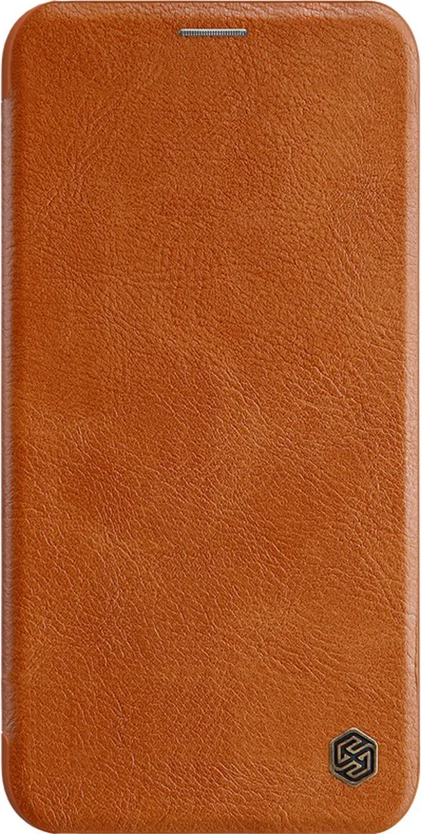 Nillkin Qin Leather Case iPhone 11 Pro - Bruin - afbeelding 2 van 6