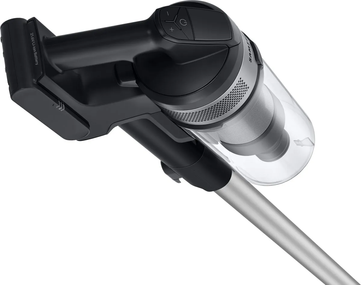 Samsung Jet 75E VS20B75AGR5/WA Steelstofzuiger - 200 Airwatts - Zilver