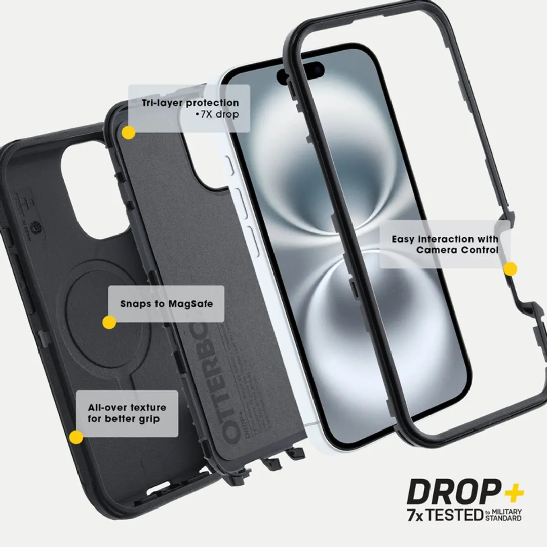 OtterBox Defender Pro MagSafe iPhone 16 Hoes