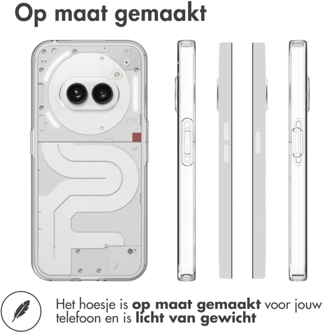 Accezz Hoesje Nothing Phone (2a) Clear - Transparant