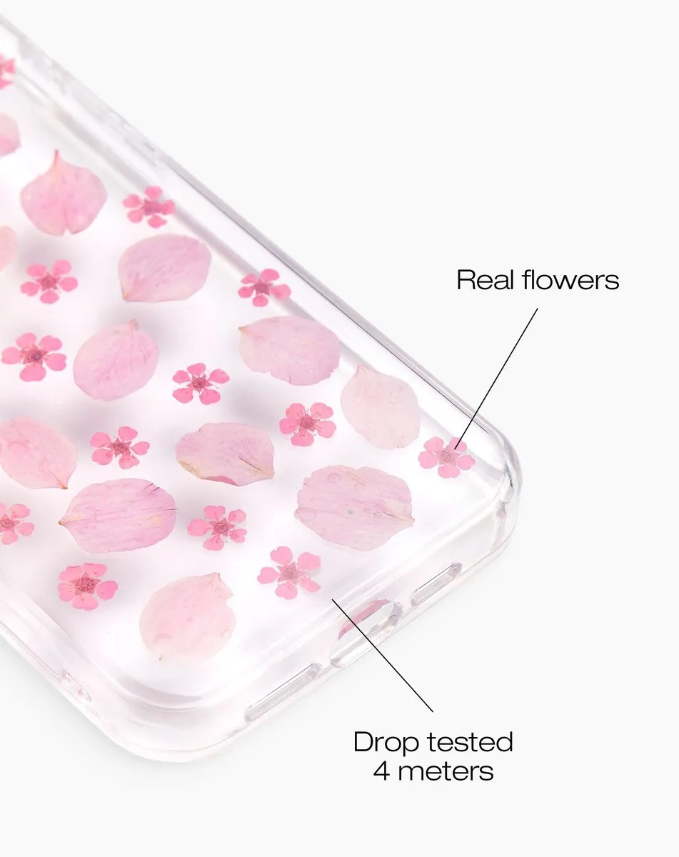 iDeal of Sweden Clear Case Premium Cherry Blossom - iPhone 15 Pro Max - afbeelding 2 van 3