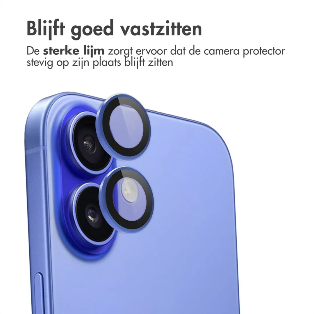 Imoshion Camera Lens Protector SH00080334 - 2 Stuks - Ultramarine