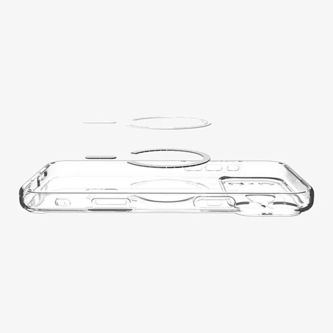 Spigen iPhone 17 Pro Max Hoesje Magsafe Ultra Hybride - Transparant - afbeelding 6 van 6