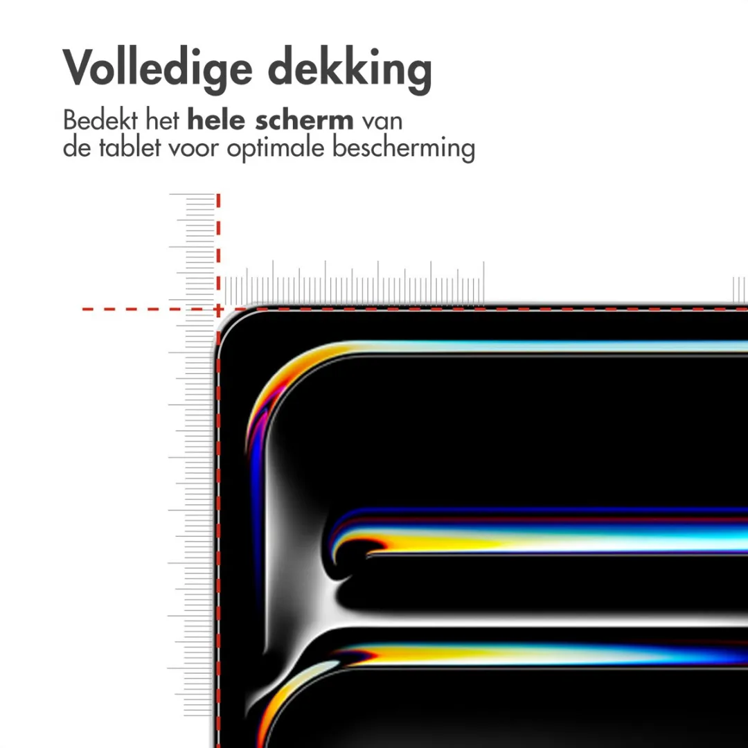 Imoshion SH00074109 Tablet Screenprotector - iPad Pro 11 (2024/2025) - Gehard Glas - afbeelding 6 van 6