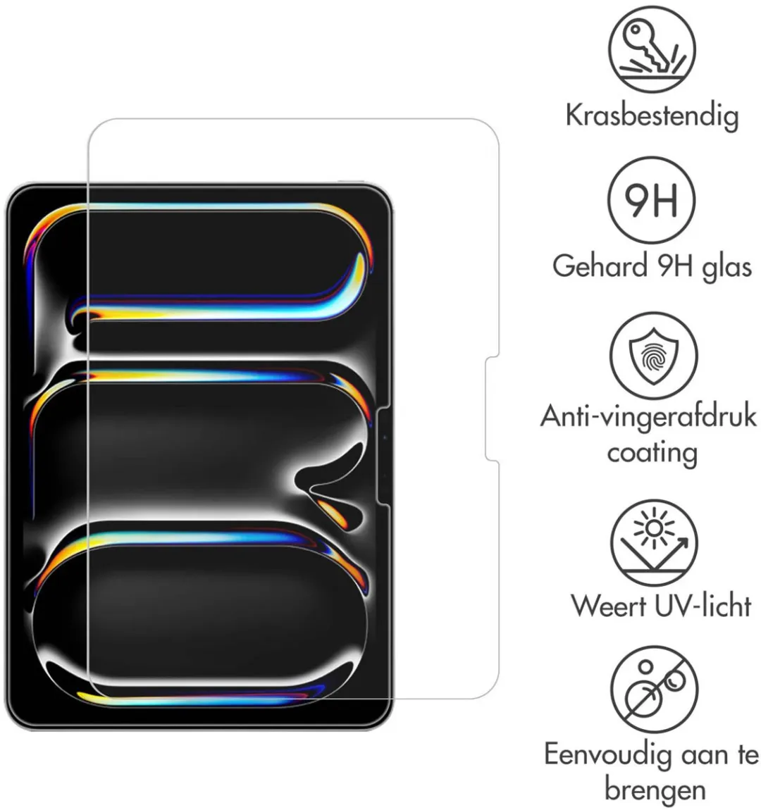 Imoshion SH00074109 Tablet Screenprotector - iPad Pro 11 (2024/2025) - Gehard Glas