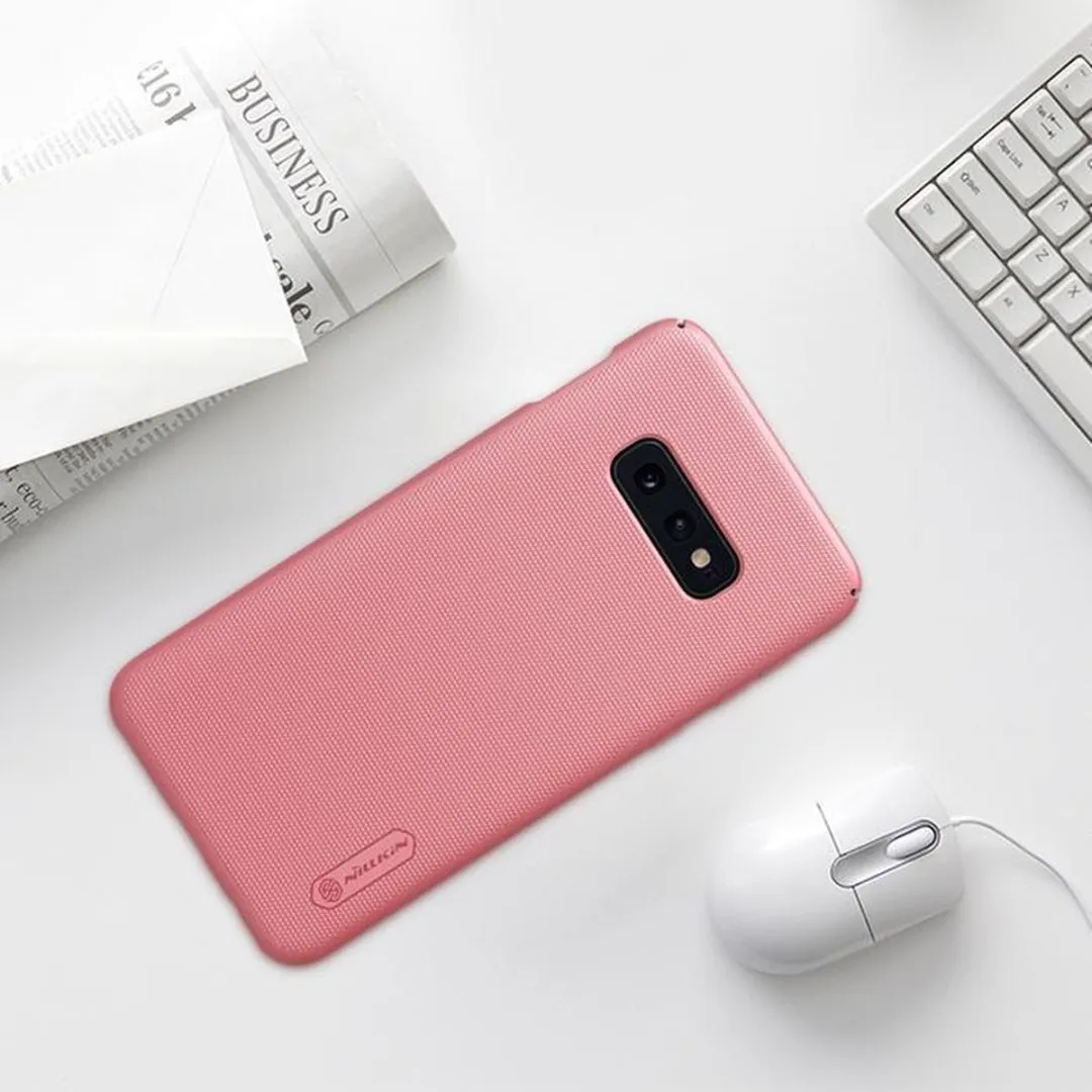 Nillkin Frosted Shield Hoesje Samsung Galaxy S10e - Roségoud - afbeelding 4 van 4