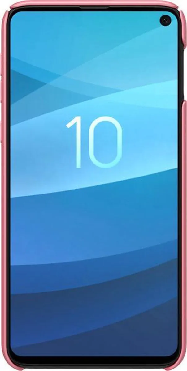 Nillkin Frosted Shield Hoesje Samsung Galaxy S10e - Roségoud - afbeelding 2 van 4