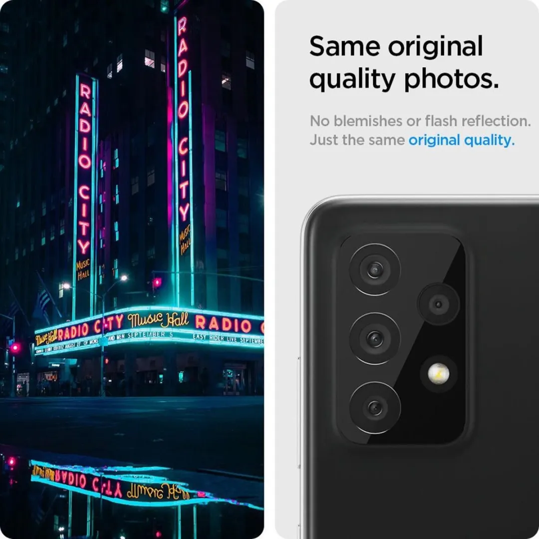 Spigen AGL02955 Camera Lens Glas - 2 Stuks - Zwart