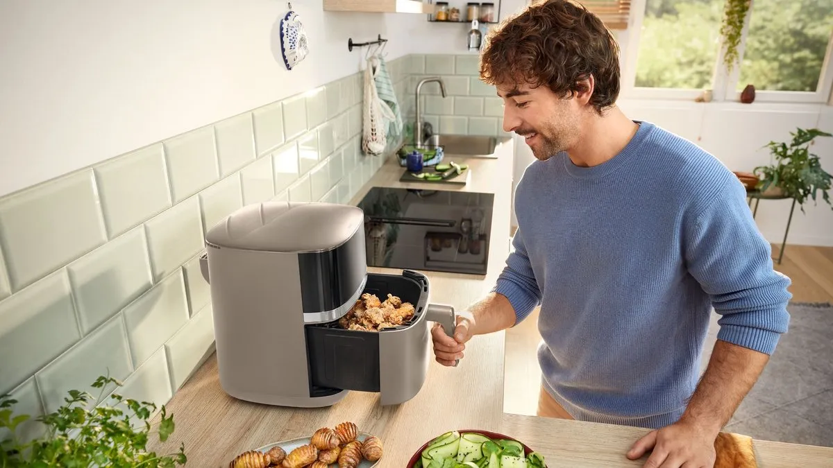 Bosch Serie 4 MAF462C0 Airfryer 2050W - Dark cream