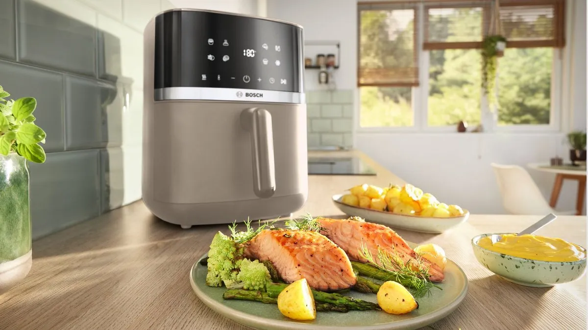 Bosch Serie 4 MAF462C0 Airfryer 2050W - Dark cream