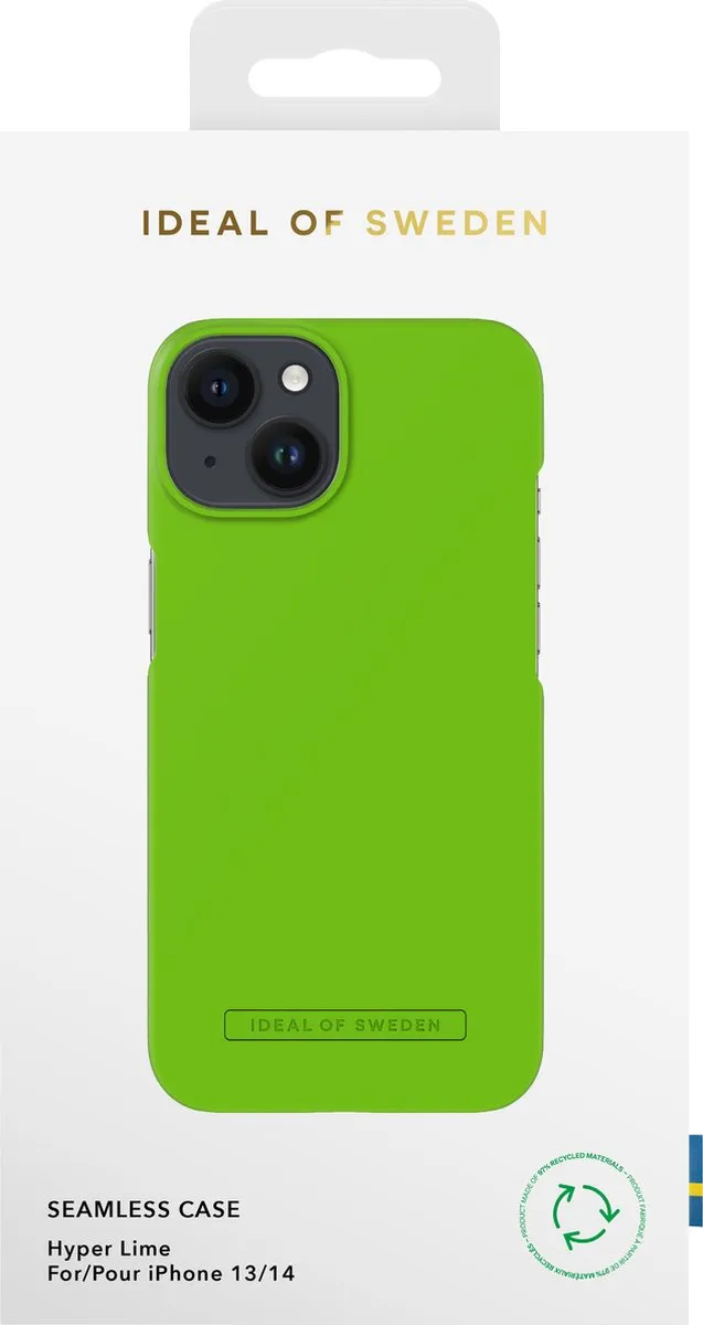iDeal of Sweden Fashion Case Seamless iPhone 13/14 Hyper Lime