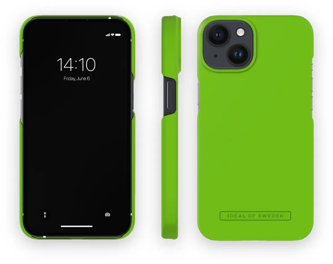 iDeal of Sweden Fashion Case Seamless iPhone 13/14 Hyper Lime