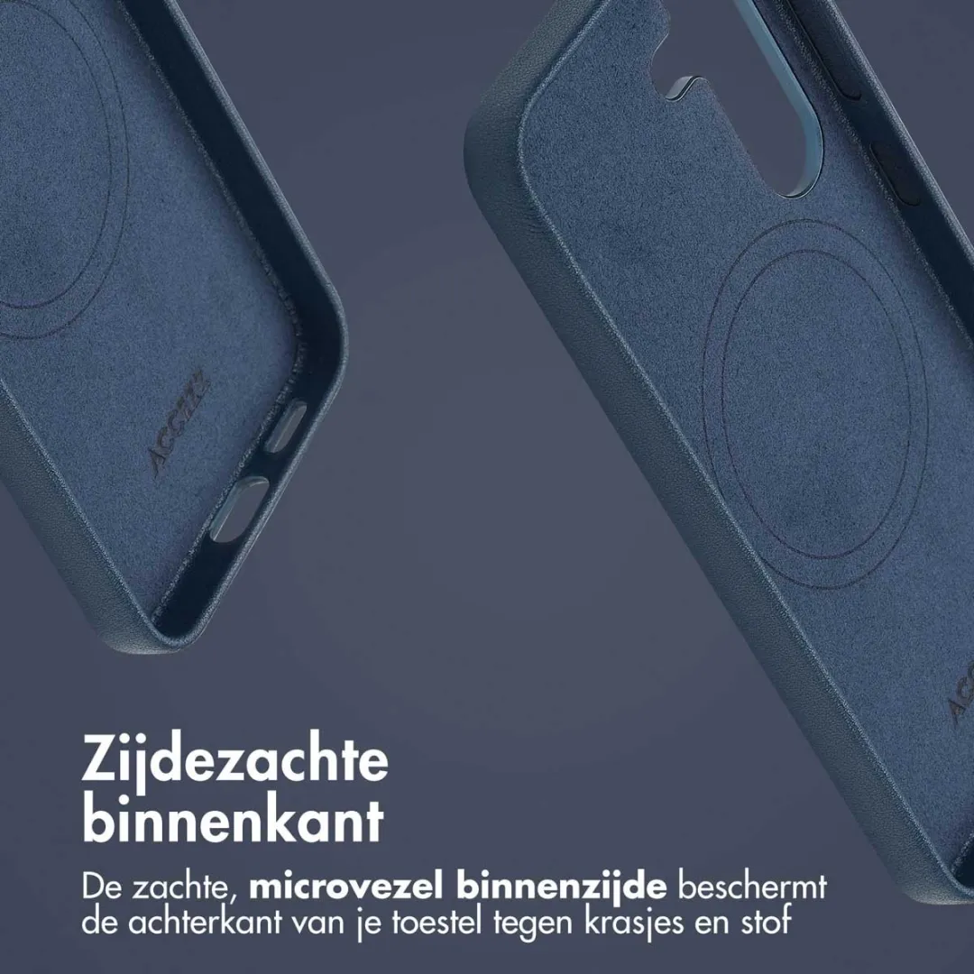 Accezz Hoesje Samsung Galaxy S25 Nightfall Blue - MagSafe