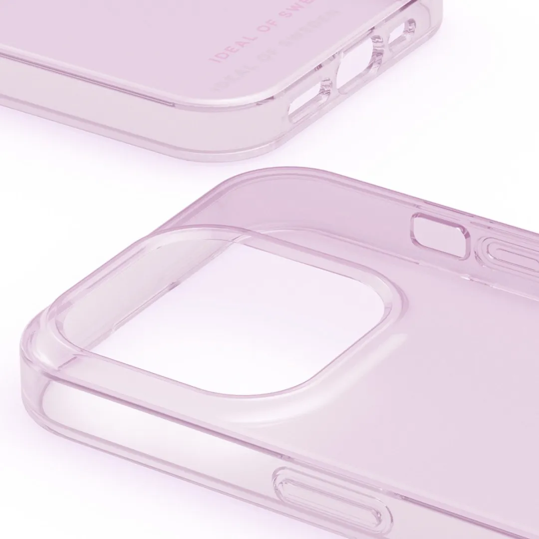 iDeal of Sweden Clear Case iPhone 15 Pro Max - Lichtroze