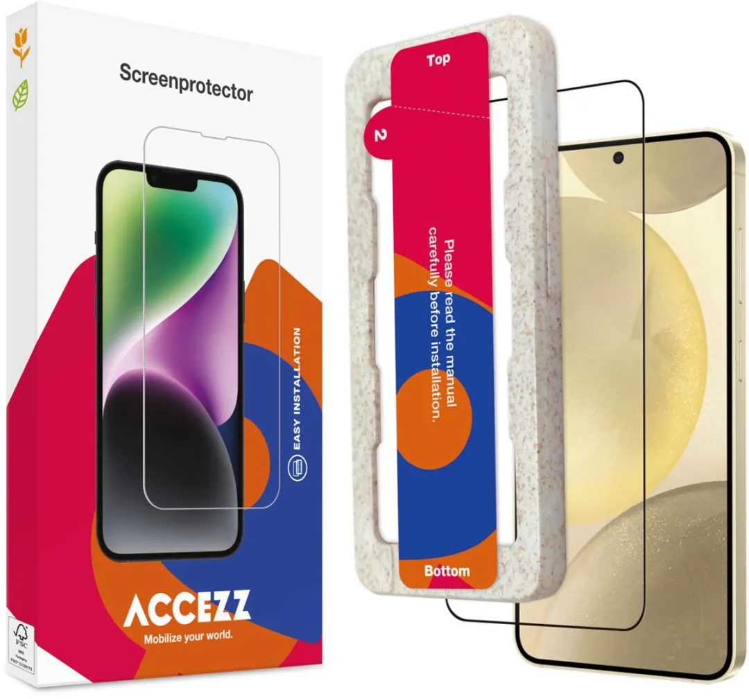 Accezz Screenprotector Samsung Galaxy S25 Plus - Gehard Glas