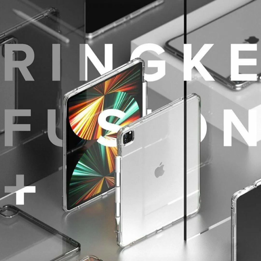 Ringke Fusion Hoes Transparant iPad Pro 12.9 (2021) - afbeelding 6 van 6