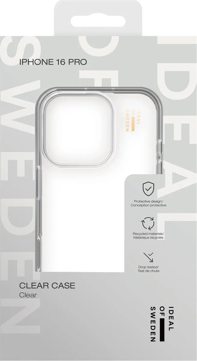 iDeal of Sweden Clear Case iPhone 16 Pro - Transparant - IDCLC-I2461P-471