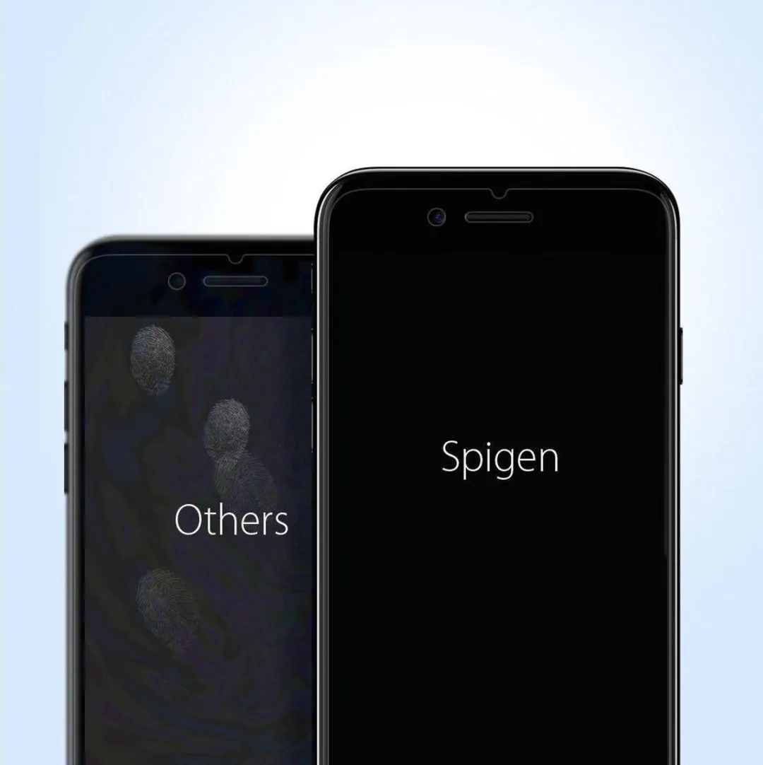 Spigen Crystal Screenprotector iPhone 7 Plus - 1 Stuk
