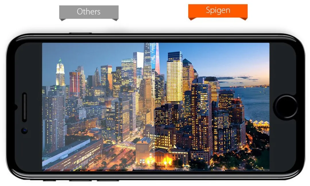 Spigen Crystal Screenprotector iPhone 7 Plus - 1 Stuk - afbeelding 6 van 6