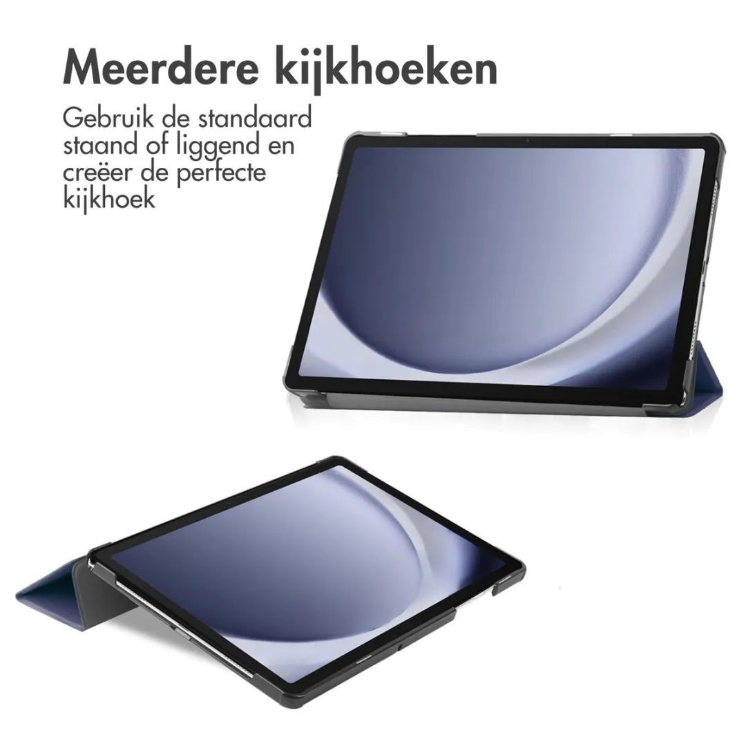 Imoshion Tablethoes Samsung Galaxy Tab A9 Plus Trifold - Donkerblauw