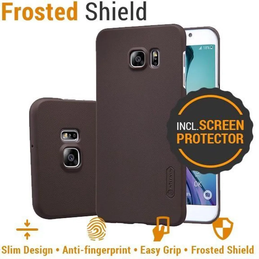 Nillkin Backcover Samsung Galaxy S6 Edge+ - Bruin