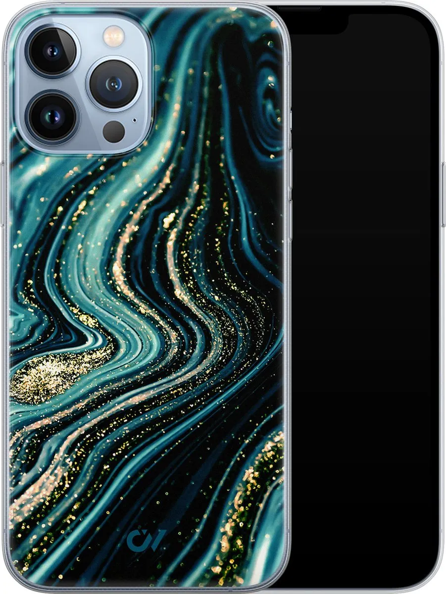 Casevibes iPhone 13 Pro Max Hoesje - Blauw - A/13PM/UV/046