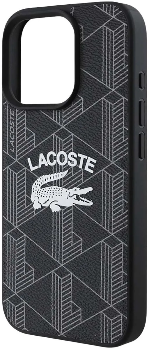 Lacoste MagSafe Hoes iPhone 16 Pro LCHMP16LPIGK - Zwart - afbeelding 4 van 5