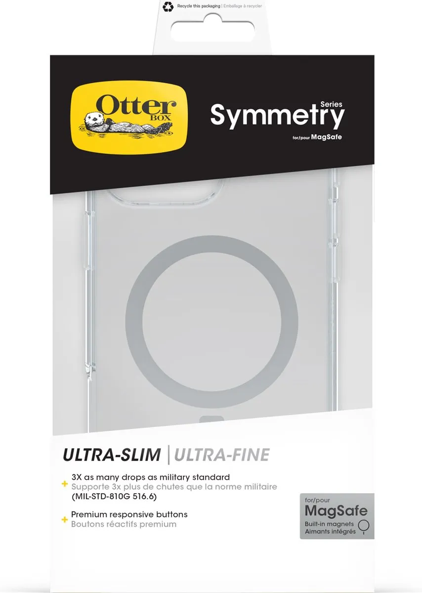 OtterBox Symmetry MagSafe iPhone 16 Pro Max Hoesje - Transparant 12180