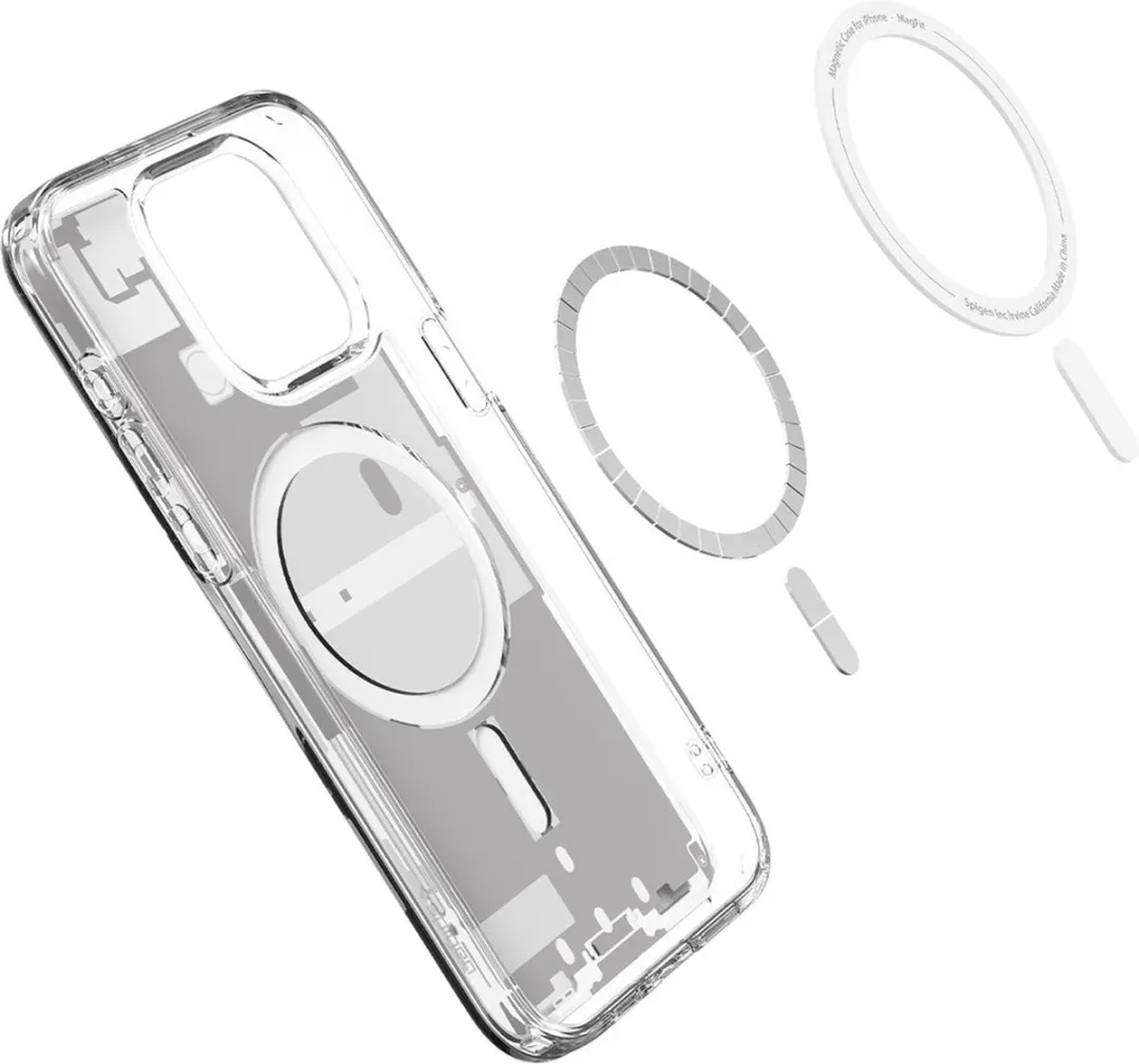 Spigen Ultra Hybrid MagFit ACS07034 iPhone 15 Pro Max - Wit
