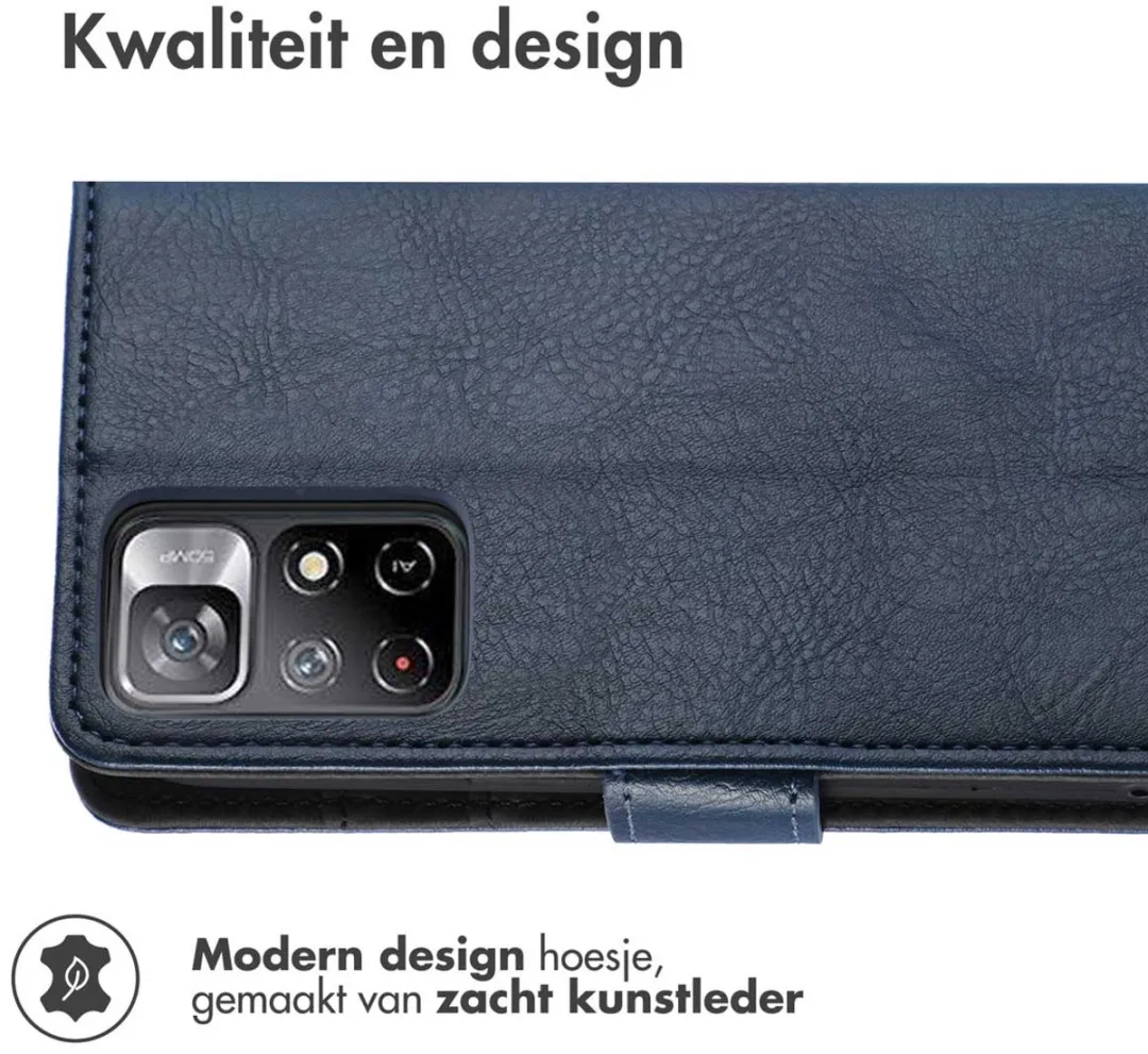Imoshion Hoesje Xiaomi Redmi Note 11S/11 4G - Donkerblauw