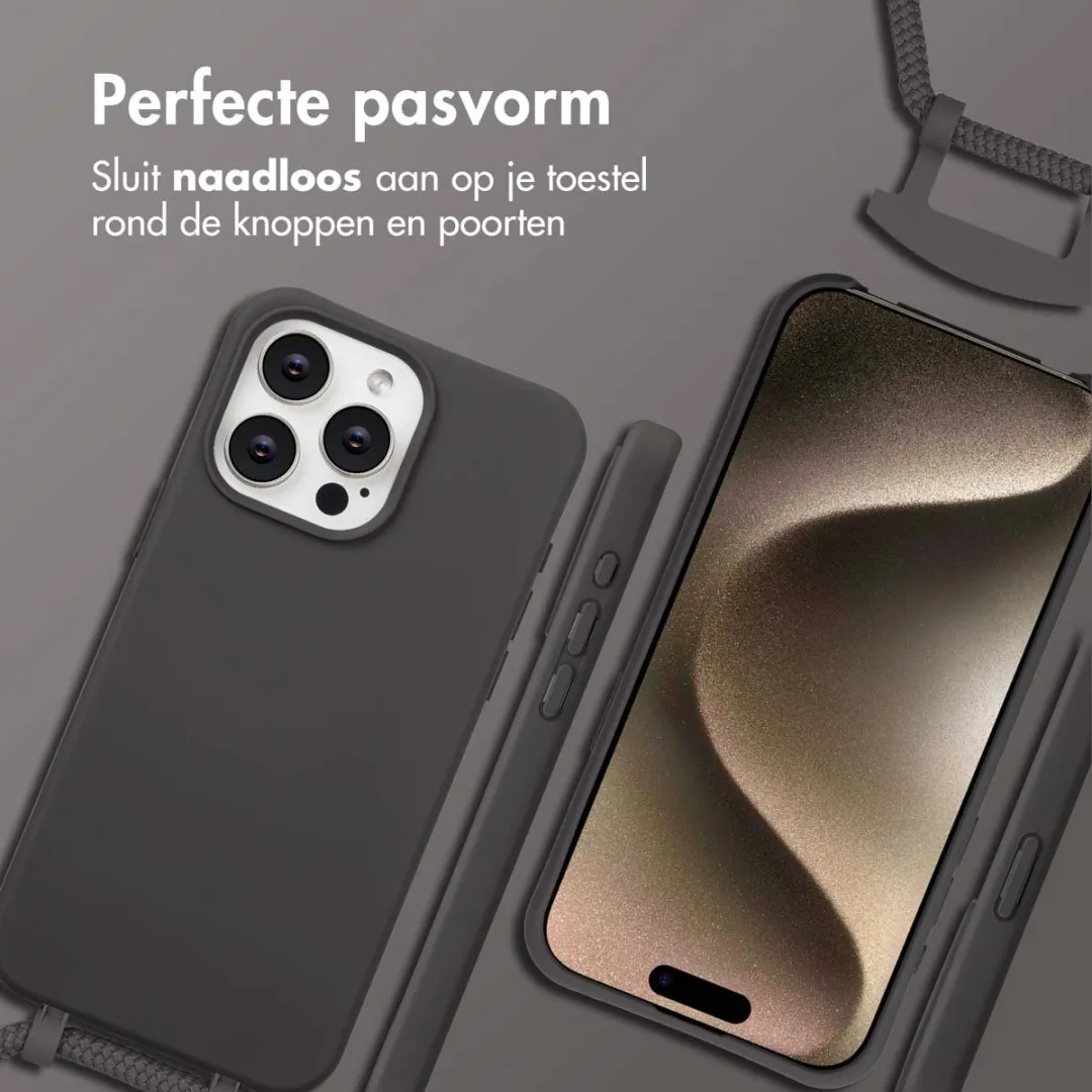 Imoshion Hoesje iPhone 15 Pro Max - MagSafe Black Coffee - afbeelding 6 van 6