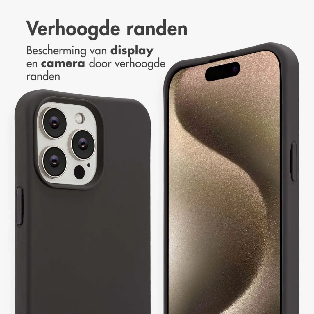 Imoshion Hoesje iPhone 15 Pro Max - MagSafe Black Coffee