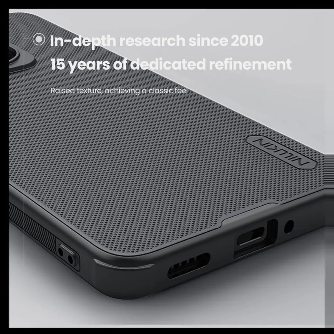 Nillkin Frosted Shield Hoesje Xiaomi 14T Pro - MagSafe - Zwart