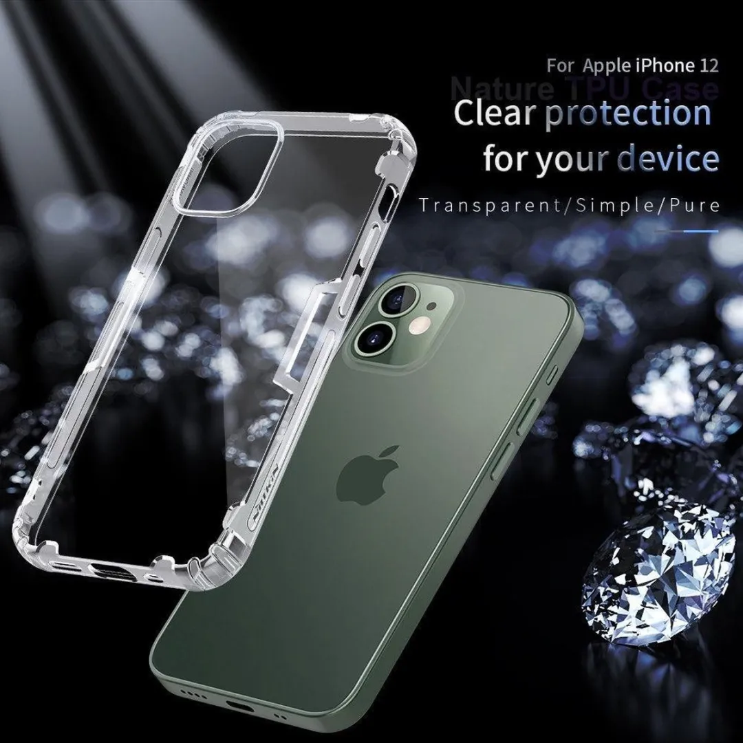 Nillkin Nature Apple iPhone 12 Mini Hoesje - Transparant - IP12M-23 - afbeelding 2 van 6