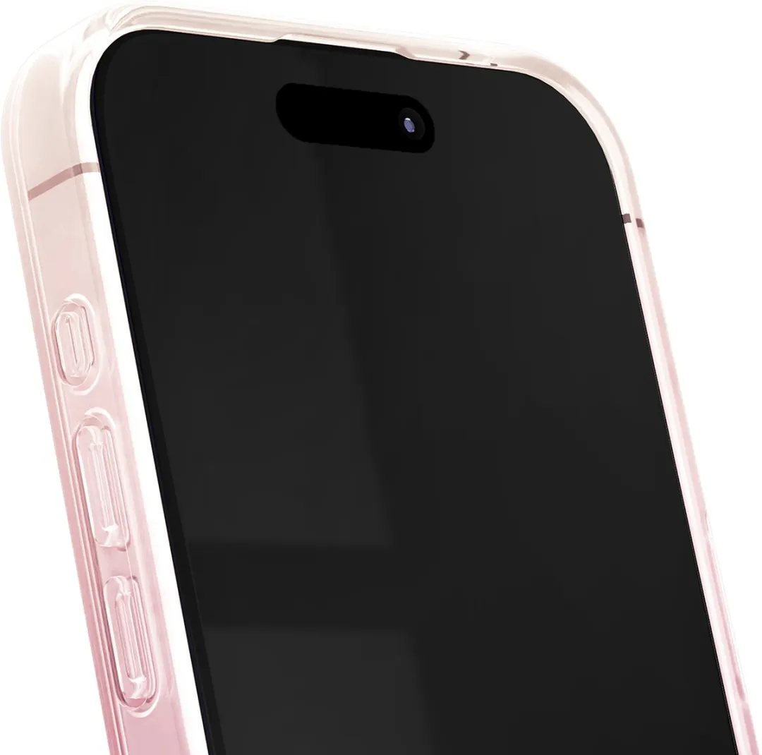 iDeal of Sweden Clear Case iPhone 15 Pro MagSafe - Roze