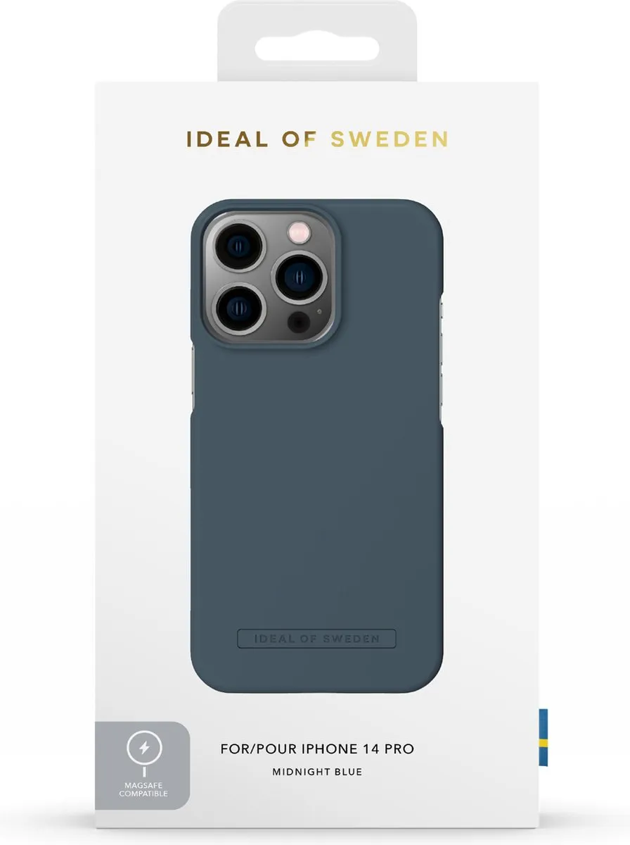 iDeal of Sweden iPhone 14 Pro Magnetische Ring Midnight Blue - IDFCMTE22-I2261P-411 - afbeelding 4 van 4
