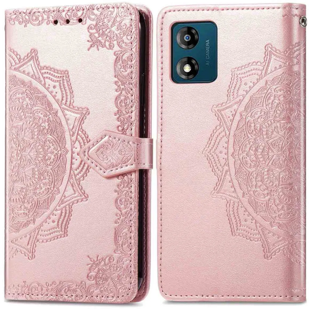 Imoshion Hoesje Motorola Moto E13 Rosé Goud