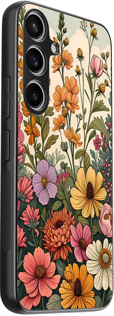 Casevibes Samsung Galaxy A55 Wildflowers Hoesje - Multi