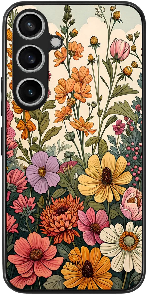 Casevibes Samsung Galaxy A55 Wildflowers Hoesje