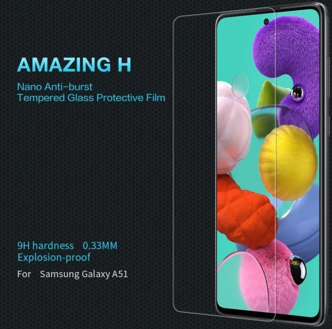 Nillkin Samsung Galaxy A51 Tempered Glass Screenprotector - afbeelding 4 van 6