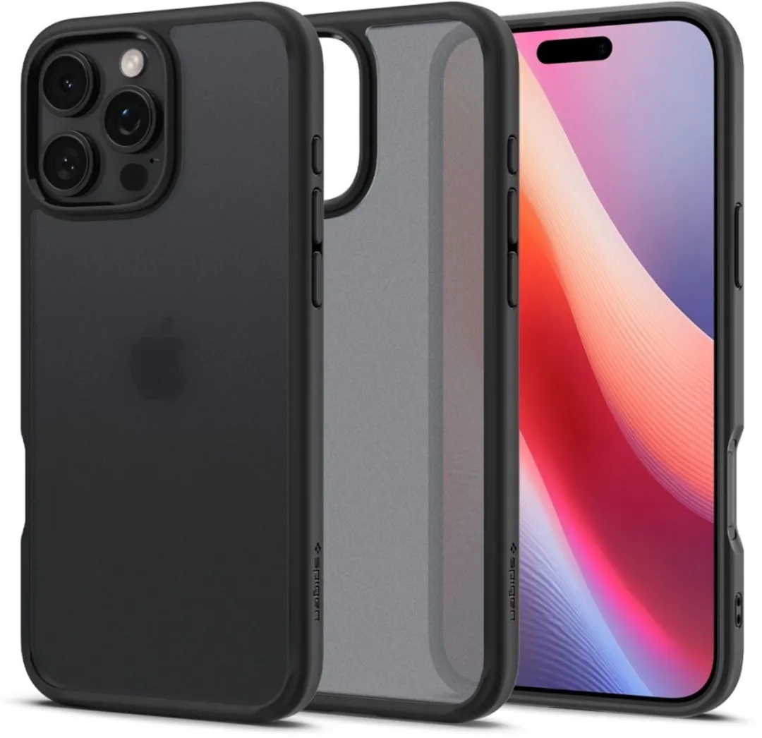 Spigen Ultra Hybrid 12154 Hoesje - iPhone 16 Pro - Frost Black