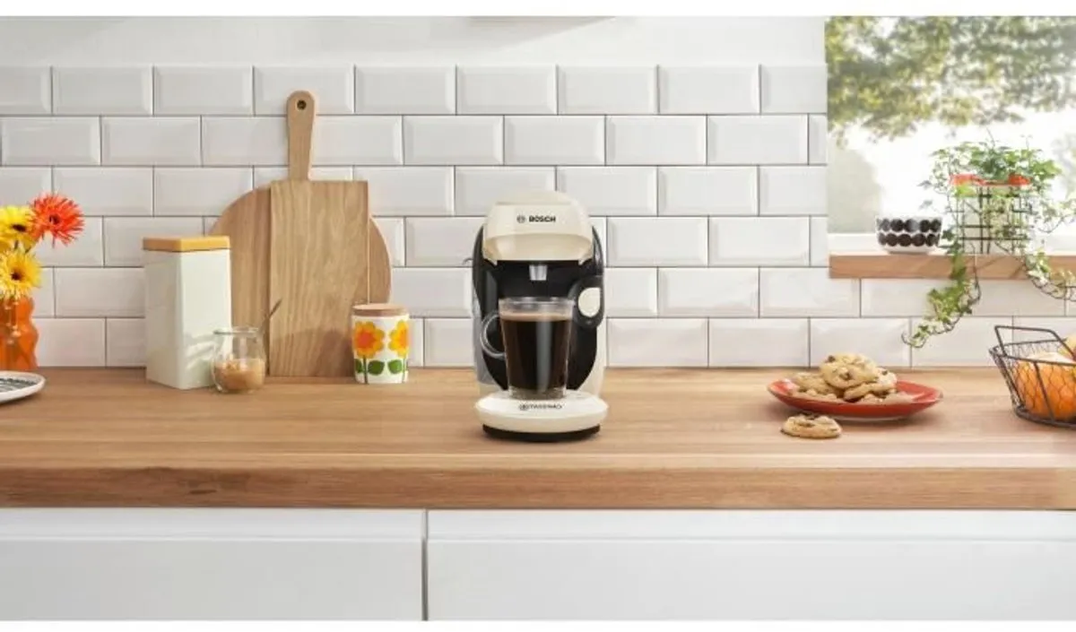 Bosch TAS117E Capsule Koffiemachine - 1400W - 700ml - Crème