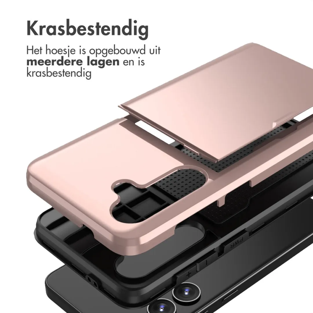 Imoshion Hoesje Samsung Galaxy S24 - Rosé Goud - 2 Pasjes - afbeelding 6 van 6
