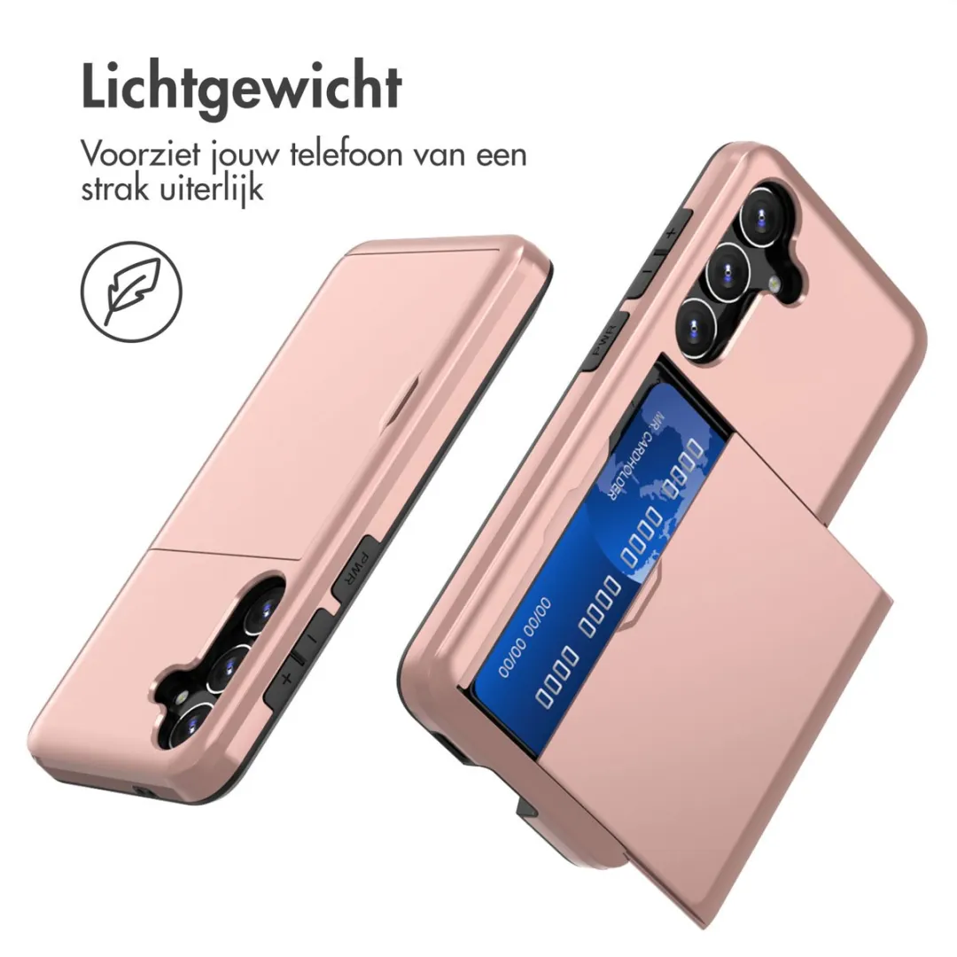 Imoshion Hoesje Samsung Galaxy S24 - Rosé Goud - 2 Pasjes