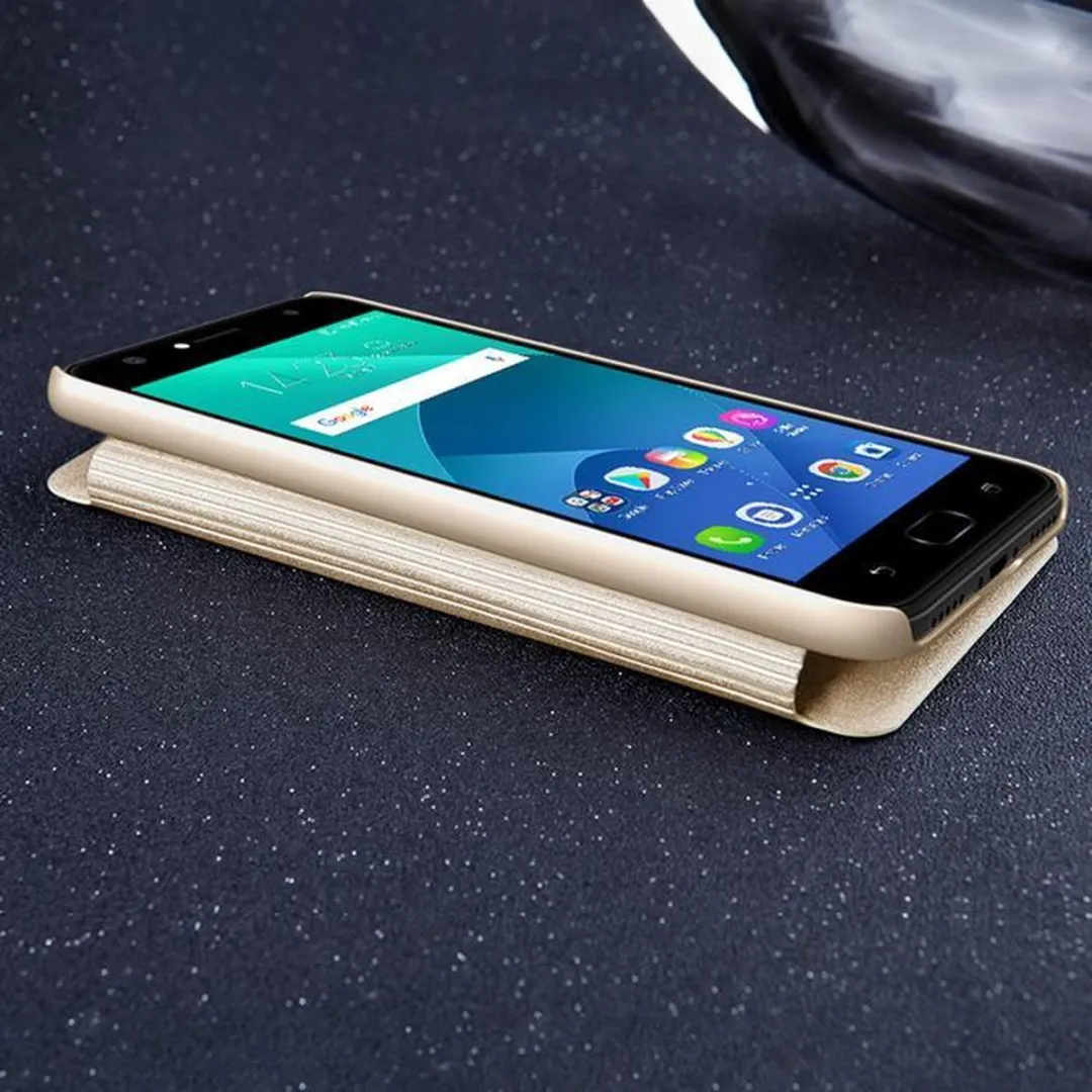 Nillkin New Sparkle View BookCase Asus Zenfone 4 Selfie - Goud - afbeelding 6 van 6