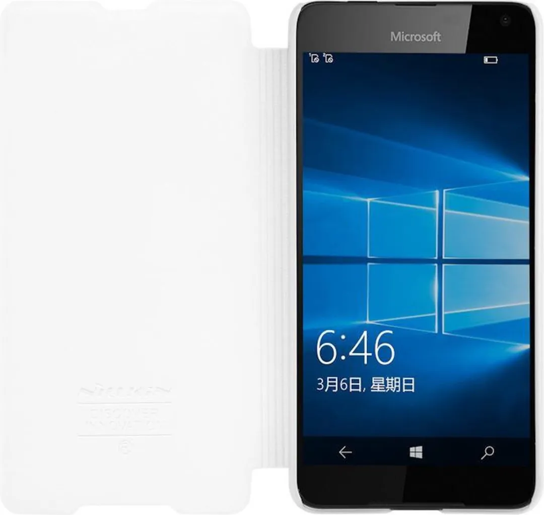 Nillkin New Sparkle Book Case Microsoft Lumia 650 - Wit - afbeelding 3 van 6